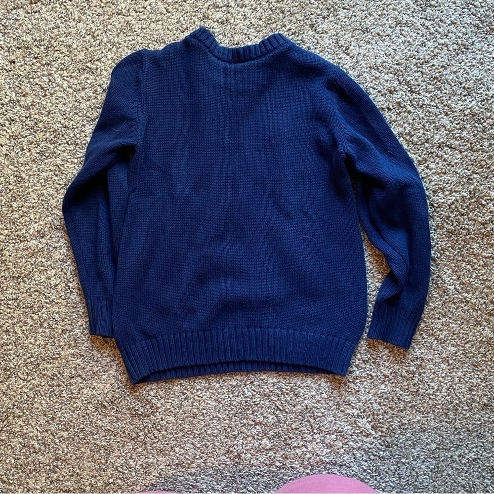 Carters Knit Abominable Snowman Sweater Sz 6 - Picture 6 of 7